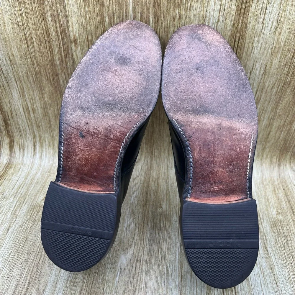 Allen Edmonds Bradley Split Toe Derby Men's Size 10.5 D Black Leather Shoes 2601